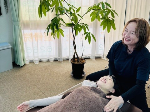 トータルバランス整体 施術風景